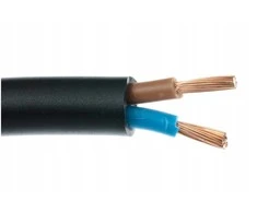OMY kabelis 2x0.5mm2 29736 H03VV-F 300/300V diskai juodi