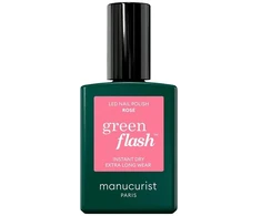 One&amp;Only Manucurist Žalias Flash Nagų lakas lakier do paznokci Rose 15ml