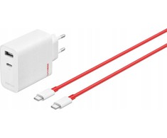 OnePlus SUPERVOOC 80W OnePlus 80W maitinimo adapteris (USB-A, USB-C)