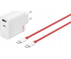 OnePlus SUPERVOOC 80W OnePlus 80W maitinimo adapteris (USB-A, USB-C)