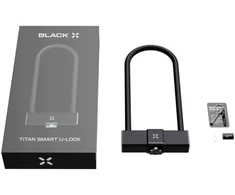 OnGuard Dviračio užraktas Juodas X TITAN SMART U-LOCK LS, Matmenys: 115 x 292mm ⌀14mm, Juodas (BX-SLBX-TI-ULLS)