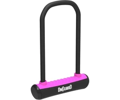 OnGuard U- Lock Neon dviratis tvirtinimo rožinė 115x230 mm (8153PN)