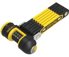 OnGuard dviračio spyna Revolveris Combo X4P 8130 geltona ir-juoda