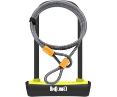 OnGuard U- Lock Neon dviratis tvirtinimo geltona 10x1200 mm (8154YL)