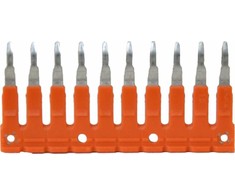 Onka Elektrik T0-1923-1060104 Šukinis tiltelis MRK ir OPK 1,5mm2 oranžinis 10 laukų, T0-1923-1060104