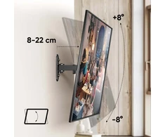 Onkron ONKRON R2-B televizoriaus laikiklis 88,9 cm (35") Juodas
