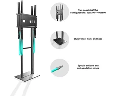 Laikiklis Onkron Tv Set Acc Mobile Stand/55-100/Juodas FPRO2L-20-B ONKRON