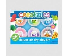 Ooly Lengvas kremiblės oro sausas klijų rinkinys 24 Spalvos