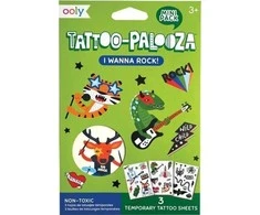 Ooly Mini tatuiruotė Palooza - laikinos uolų tatuiruotės