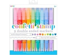 Ooly Dvišaliai signalai su Confetti antspaudu