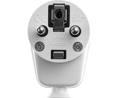 Plastrol Wtyczka rozbieralna, kątowa, 2p+su, 16a, 250v, wt-16 balta