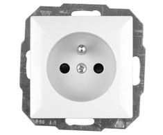 Plastrol Lizdas wtyczkowe pojedyncze p/t, 2p+su, 16a, 250v (moduł)