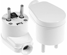 Plastrol Wtyczka rozbieralna, kątowa, 2p+su, 16a, 250v, wt-16 balta