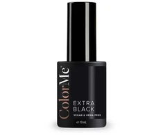 ColorMe Cosmetics Extra Juodas Gel Semi-Permanent Nagų lakas, 10 ml