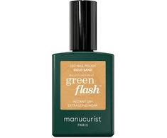 OPI Manucurist „Žalias Flash“ nagų lakas, auksinis smėlis, 15 ml
