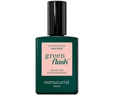 Manucurist Žalias Flash Nagų lakas lakier do paznokci Pale Rose 15ml