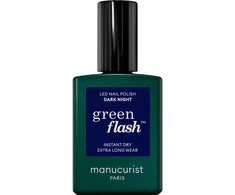 OPI Manucurist Žalias Flash Nagų lakas lakier do paznokci Dark Night 15ml