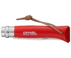 Opinel Inox Origins knife 001981 red in blister.