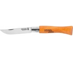 Peilis Opinel 5, anglies plienas, buko medienos