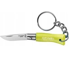 "Opinel Colorama 02 inox grab šviesiai žalias raktų pakabukas peilis