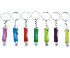 "Opinel Colorama 02 inox grab mėlynas" raktų pakabukas