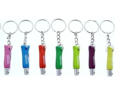 "Opinel Colorama 02 inox grab oranžinis" raktų pakabukas