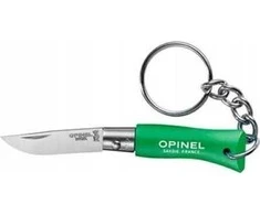 "Opinel Colorama 02 inox grab žalias" raktų pakabukas peilis