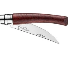 Kišeninis peilis plonais ašmenimis Opinel Nr.08 Afrikietiško koralmedžio rankena