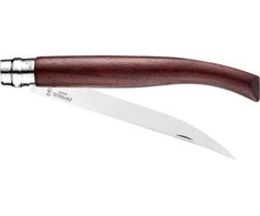 Kišeninis peilis plonais ašmenimis Opinel Nr.15 Afrikietiško koralmedžio rankena