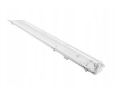 Lubinis šviestuvas GTV Vandeniui atsparus šviestuvas HAGEN LED 136, T8 LED, G13, AC220-240V, 50/60Hz, IP65, PC/PC