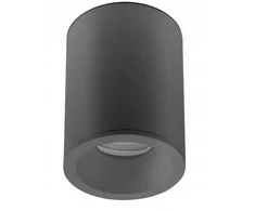 GTV SENSA AQUA lubinis šviestuvas, aliuminis, 85x115, IP54, maks. 50 W, apvalus, juodas