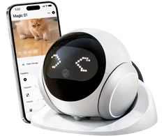 Opti Inteligentny robot su kamera mobilną - 1080p APTI (APTI-PET1-TUYA)
