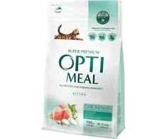 Optimeal Kitten sausas maistas kačiukams su vištiena, 700 g