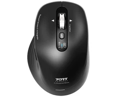 Port Designs PORT CONNECT Business &amp; Office COLLECTION, belaidė Rech. pelė,Bluetooth,FreeWheel,3200 DPI,juodos spalvos