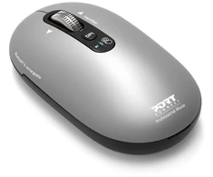 Port Designs PORT CONNECT Pure MAC COLLECTION, Belaidė įkraunama pelė, Bluetooth, FreeWheel, 3200 DPI, Juodas