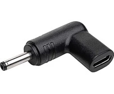 USB C tipo į DC 3.5/1.35 mm adapteris - universalus maitinimo šaltinio kištukas - Akyga AK-ND-C05