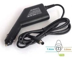 Optinio kompiuterio maitinimo šaltinis Energy4U Energy4U CA17 19.5V / 2.05A 7.4x5.0mm + PIN) 40W, HP nešiojamųjų kompiuterių automobilių maitinimo šaltinis