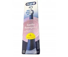 Oral-B iO šepetėlių galvutės juodos, 4 vnt.