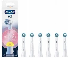 „Oral-B iO“ šepetėlių galvutės Švelnus valymo paketas iš 6