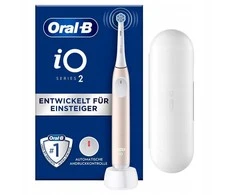 Oral-B 2 iO Suaugusiems Vibruojantis dantų šepetėlis Rožinė, Balta