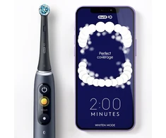 Braun Oral-B iO Series9 Suaugusiems Vibruojantis dantų šepetėlis Balta