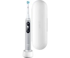 Elektrinis dantų šepetėlis Braun iOM6.1A6.1K Oral-B iO6, pilkos spalvos