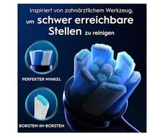 Oral-B „Sonic“ dantų šepetėlio galvutė 8700216194969 / iO Ultimative Reinigung 4 vnt., juodos spalvos