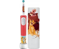 „Oral-B Vitality Pro 103 The Lion King“ dantų šepetėlis, oranžinis + dėklas