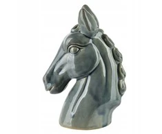 Mondex ORAN Žalias Figura koń 17x10,5x24 cm