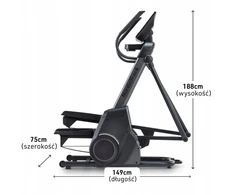Orbitrek Trainer Elipsinis treniruoklis NORDICTRACK X16 + iFit 1 metų narystė