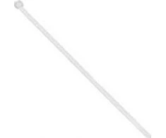 Orno Opaska Natūralios spalvos kabelinė raištelis, plotis 2,5 mm, ilgis 150 mm, 25 vnt.
