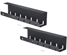 Organizer StarTech Under Desk Cable Tray – 106 cm – Juodas – Metal Channel for Multisocket