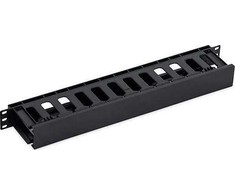 TRITON 19" įrišimo plokštė 1U plastikinė, juoda