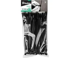 BRADAS Plastikiniai dirželiai juodi 4,8×500/100vnt.